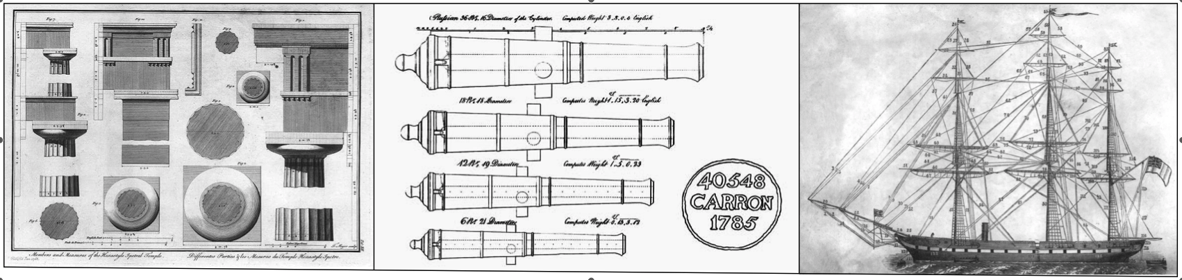 column cannon ship