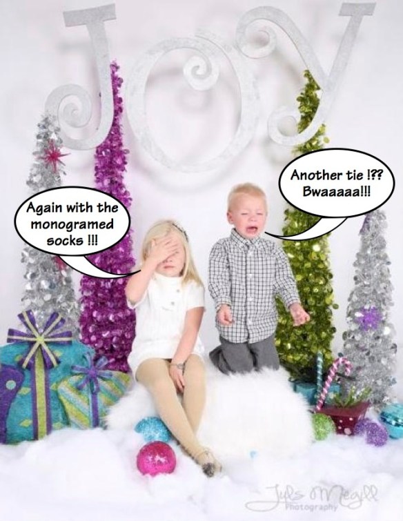 Beware. This is what happens when you give a set designer a crappy holiday gift. source: Awkwardfamilyphotos.com