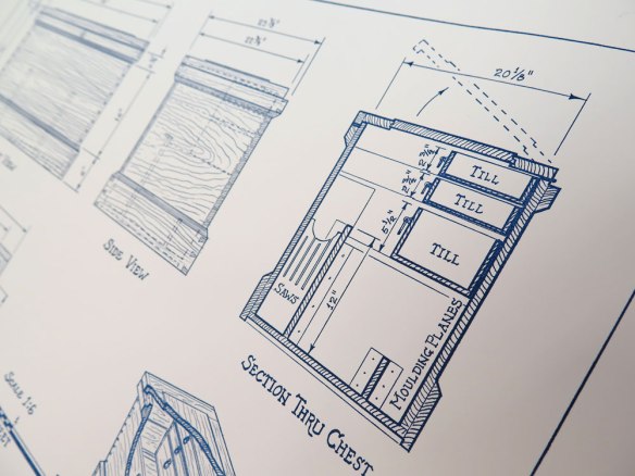 Detail of nice crisp detail of the poster by Steamwhistle Press. Photo by Chris Schwarz